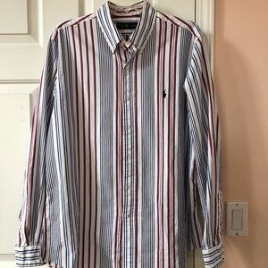 Ralph Lauren button down stripes